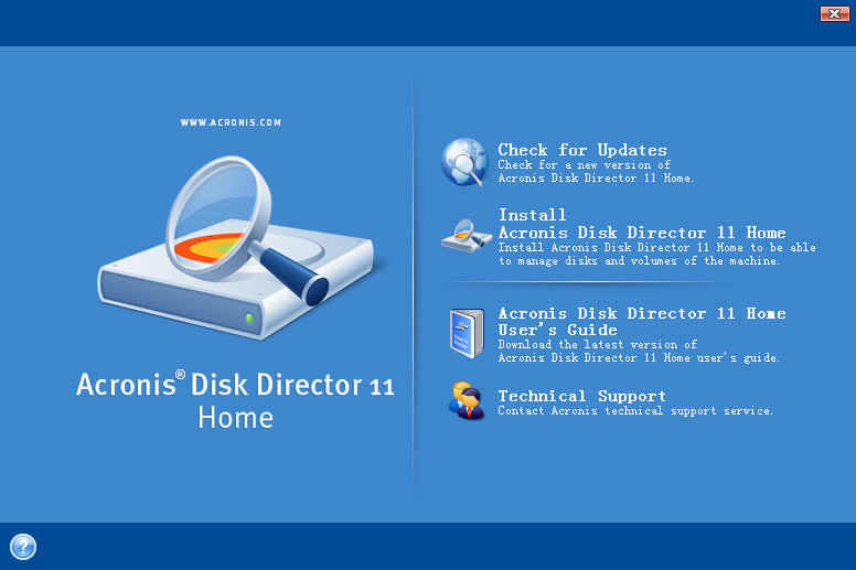 Adds(Acronis Disk Director 11)