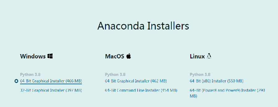 anaconda3�ٷ�����