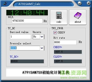 AT91SAM7X��ʼ�����㹤������