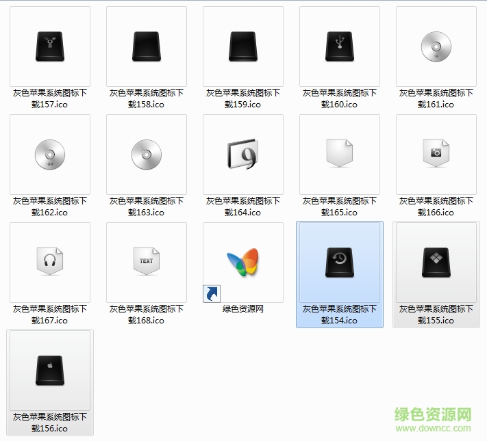 ��ɫƻ��ϵͳͼ��ico�ز�����