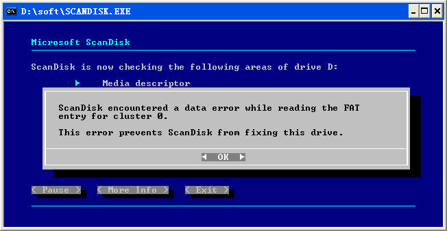 ScanDisk�����޸���������