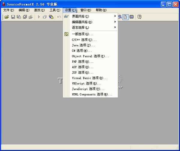 ����Դ�����ʽ���Ű�����(SourceFormatX)����
